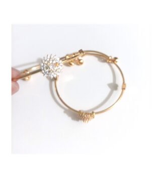 Elegant-Golden-Crystal-Charm-Bracelet-Set-for-Women-img