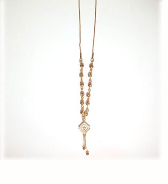 Gold Chain Locket Necklace