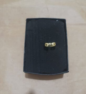 Dazzling Zircon Double-Band Ring