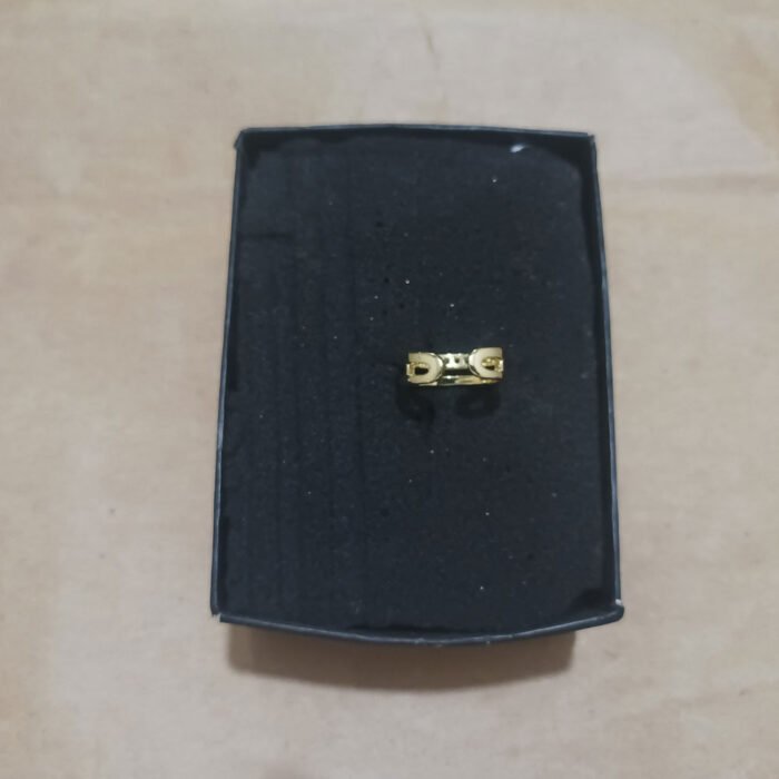 Dazzling Zircon Double-Band Ring