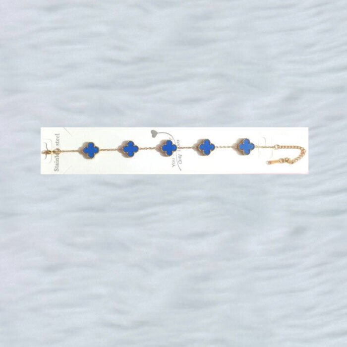 Blue-Clover-Stainless-Steel-Bracelet-Update