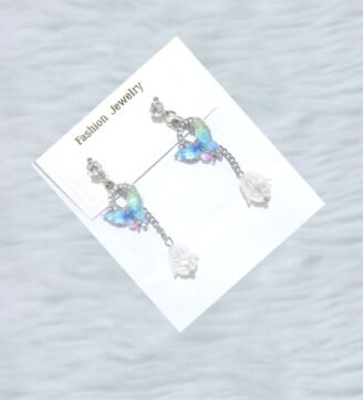 Dazzling-Blue-Teardrop-Statement-Earrings