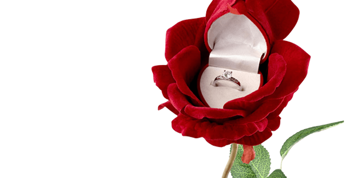 Diamond-Cut-Finger-Ring-with-Rose-Gift-Box-image