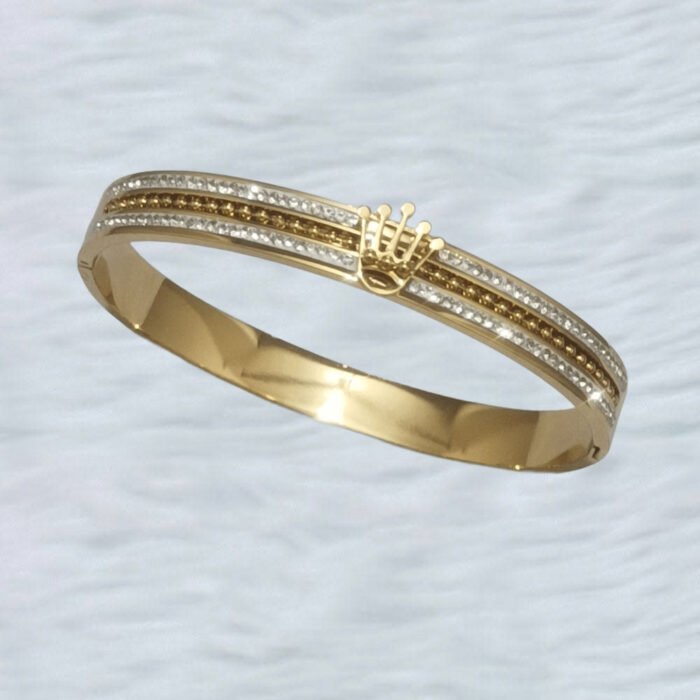 Embellished-Gold-Toned-Bangle-img