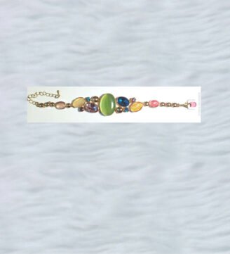 Radiant-Harmony-Multi-Gemstone-Statement-Bracelet-Saajworld