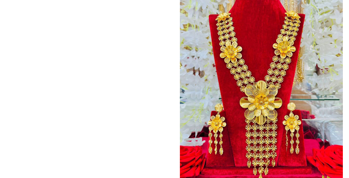 indian necklace with earring jewelry set