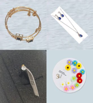 Necklace Bracelets Nosepin Earring Tops